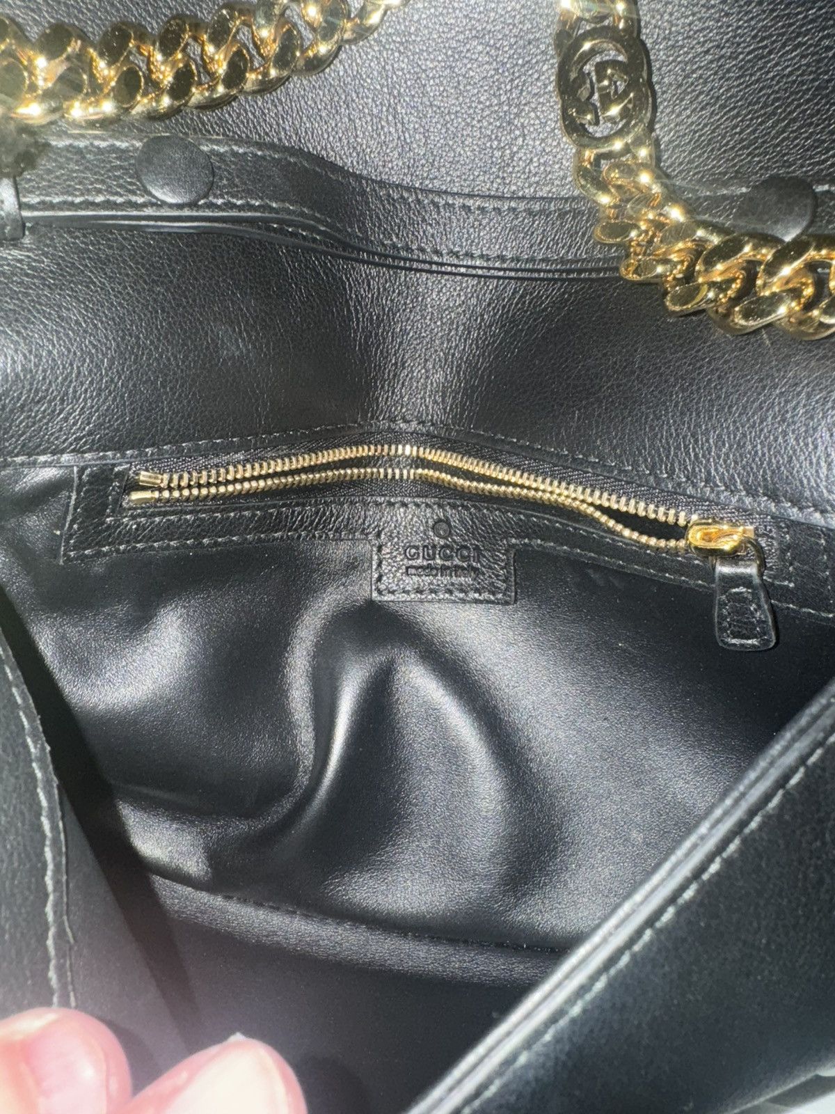 Gucci Gucci Blondie Mini Black Leather Gold Hardware – New w/ Tags Size ONE SIZE - 9 Thumbnail