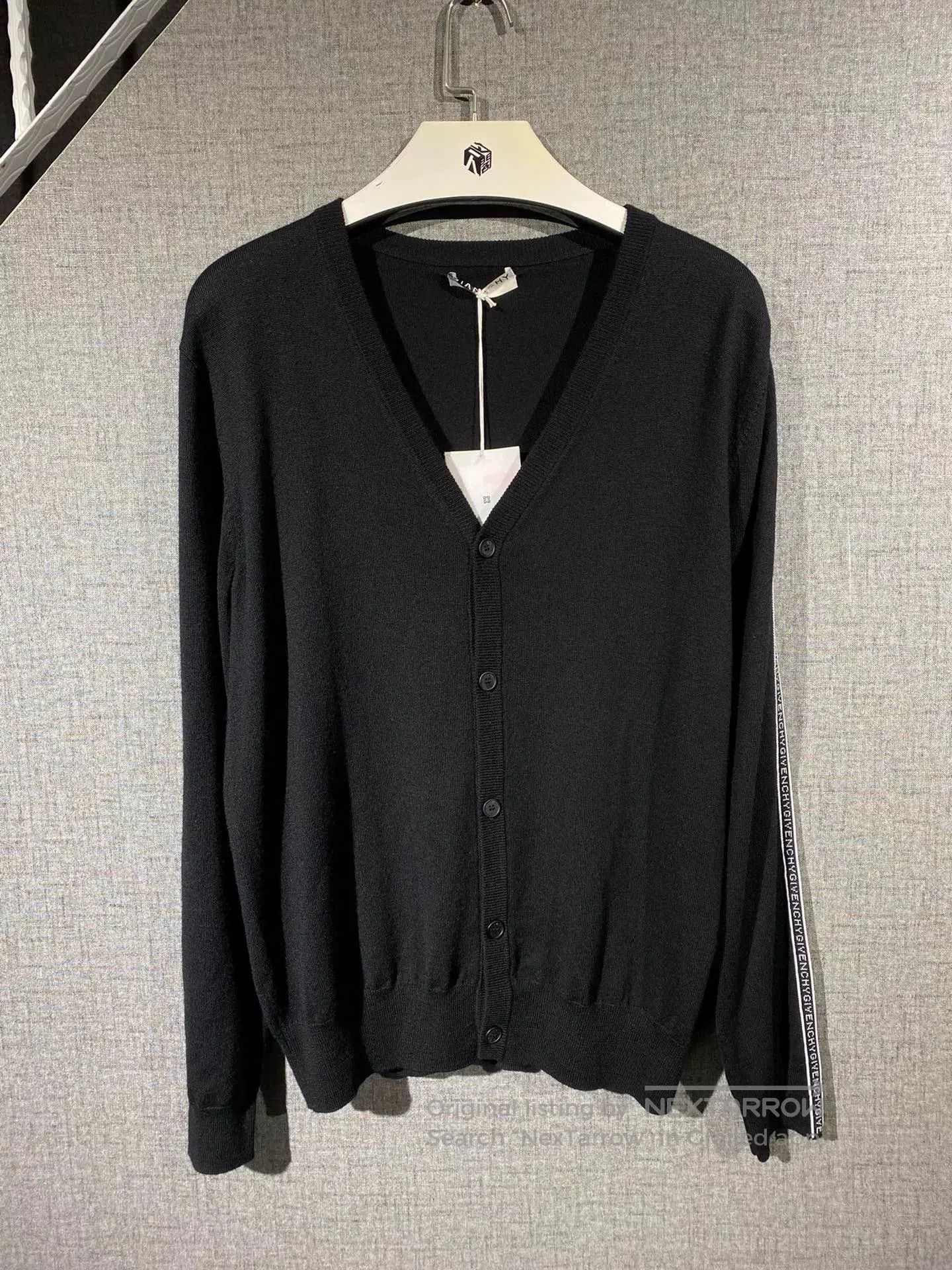 Givenchy Givenchy Black Knit Cardigan, New Condition. Size US M / EU 48-50 / 2 - 1 Thumbnail