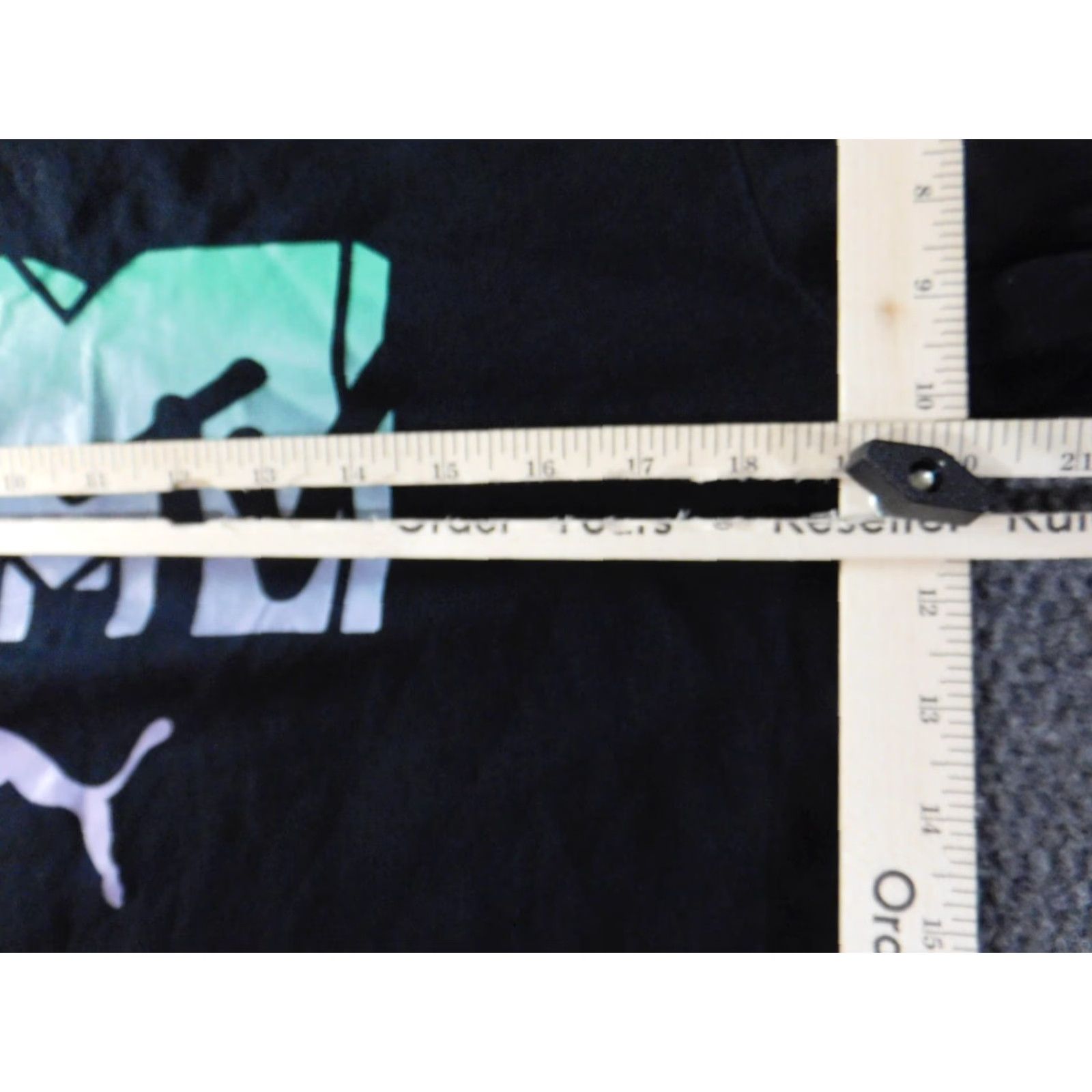 Puma PUMA Mens Shirt Medium Black Music Logo Crew Neck Short Sleeve T-Shirt Size US M / EU 48-50 / 2 - 5 Thumbnail