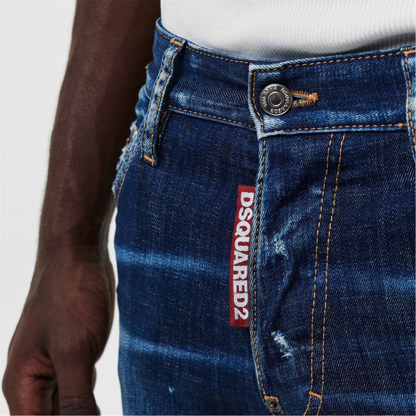 Dsquared2 o1g2r1mq0426 Cool Guy Slim Jeans in Mid Blue Size US 32 / EU 48 - 5 Thumbnail