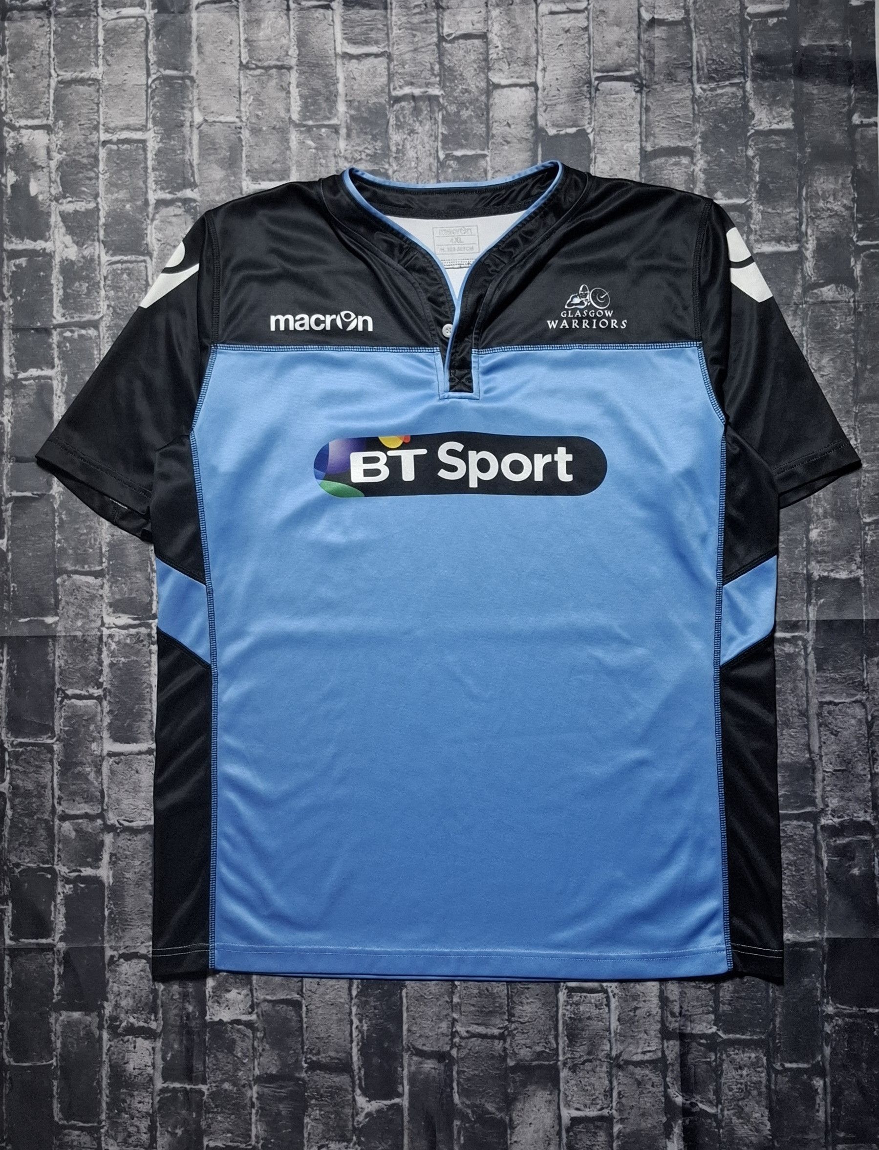 Macron Macron Glasgow Warriors Rugby Scotland men's shirt 4XL Size US XXL / EU 58 / 5 - 1 Thumbnail