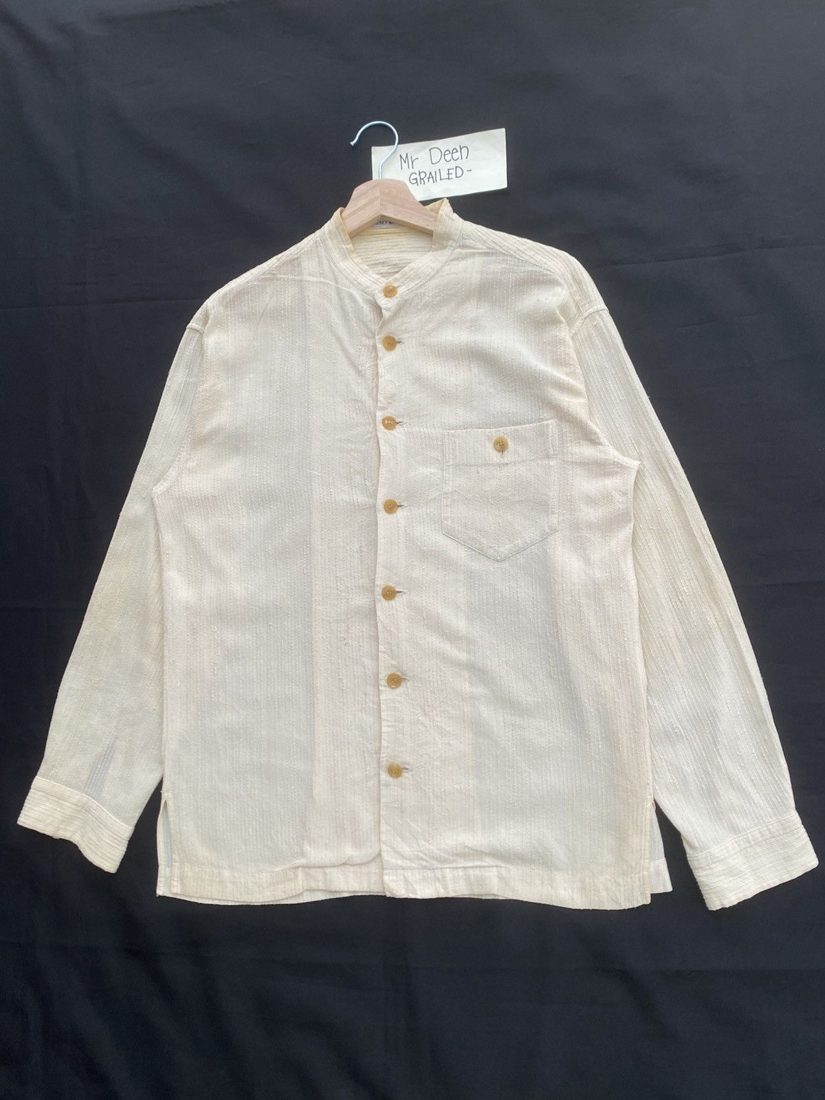 90s ISSEY MIYAKE MEN Shirt sleeve Tee