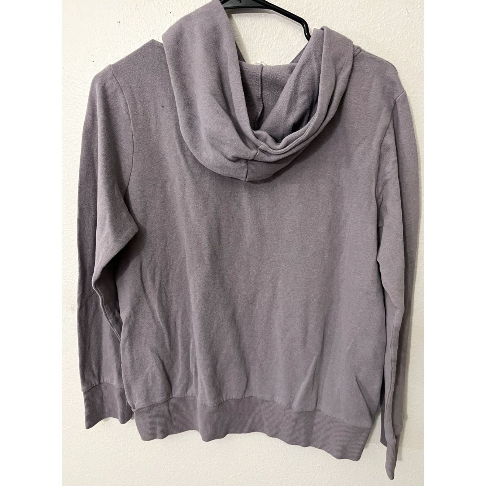 Calvin Klein Calvin Klein Hoodie Women Size M Purple Sweatshirt Logo Pockets Size M / US 6-8 / IT 42-44 - 2 Thumbnail