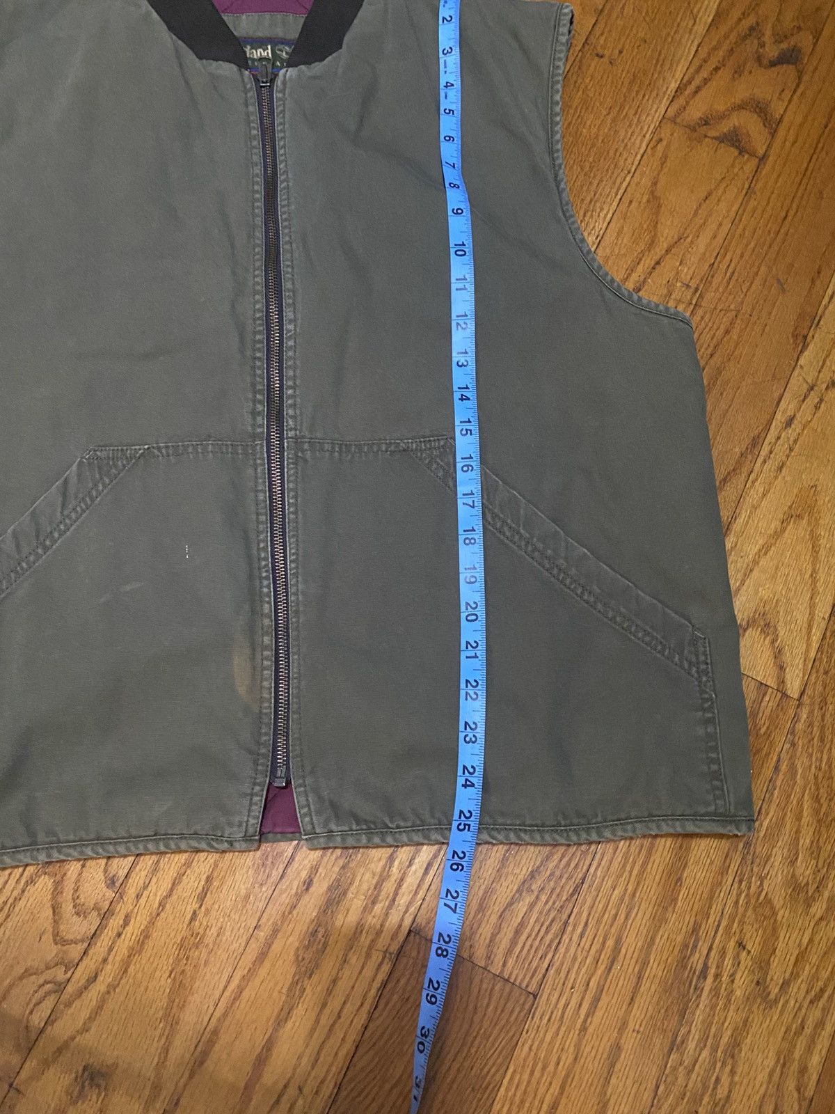 Timberland Vintage Green Olive Timberland Vest Size US L / EU 52-54 / 3 - 2 Thumbnail