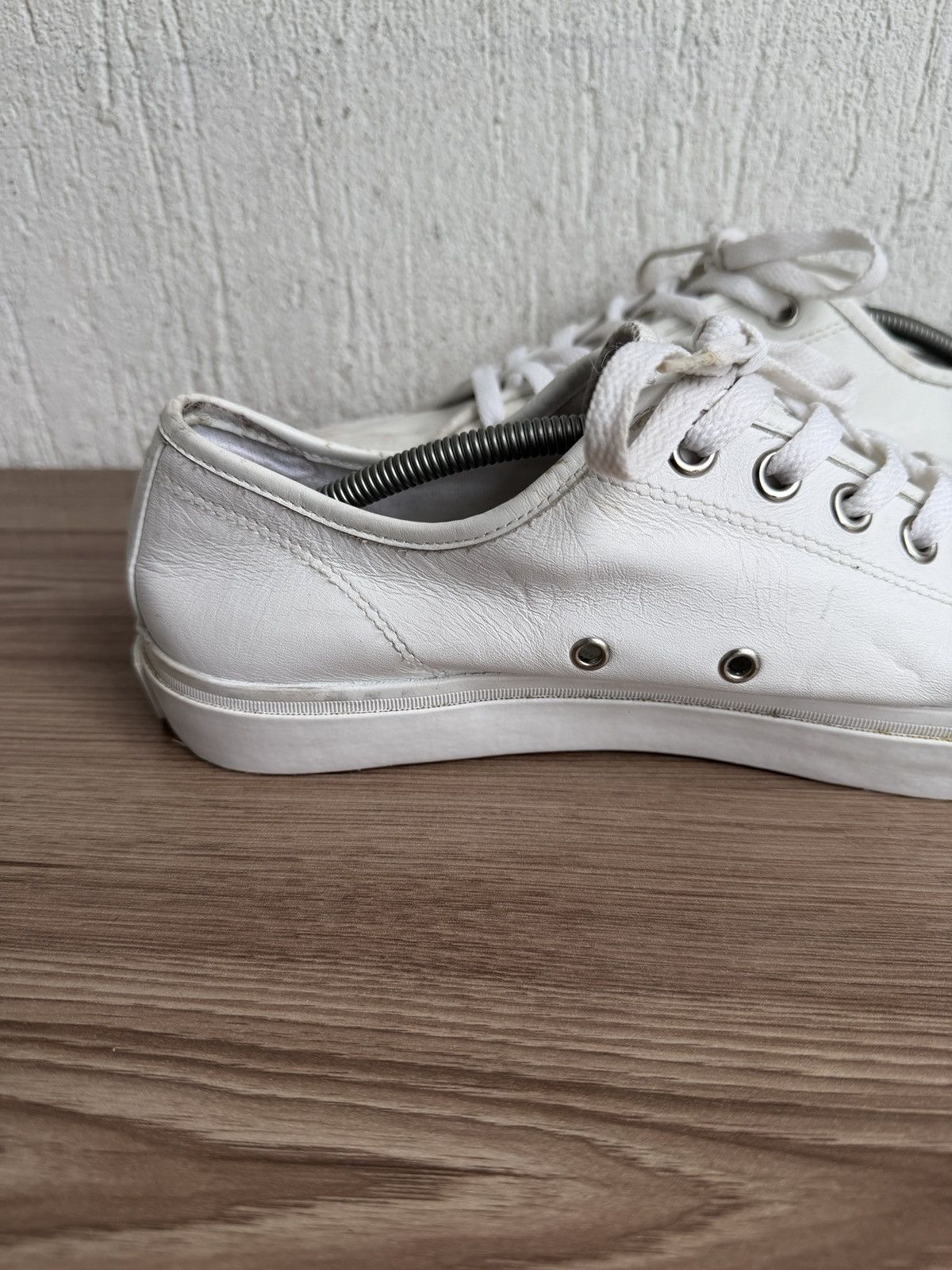 Maison Margiela 🫆tabi leather sneakers Size US 10.5 / EU 43-44 - 19 Thumbnail