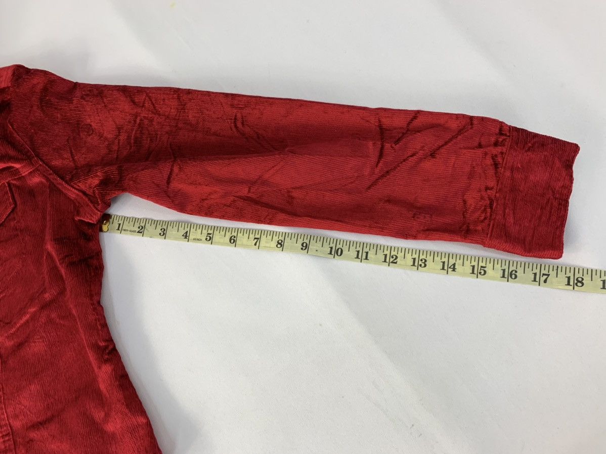 Guess Hype 90s Guess Usa Red Corduroy Glamorous Shirt Western Day Size S / US 4 / IT 40 - 12 Thumbnail