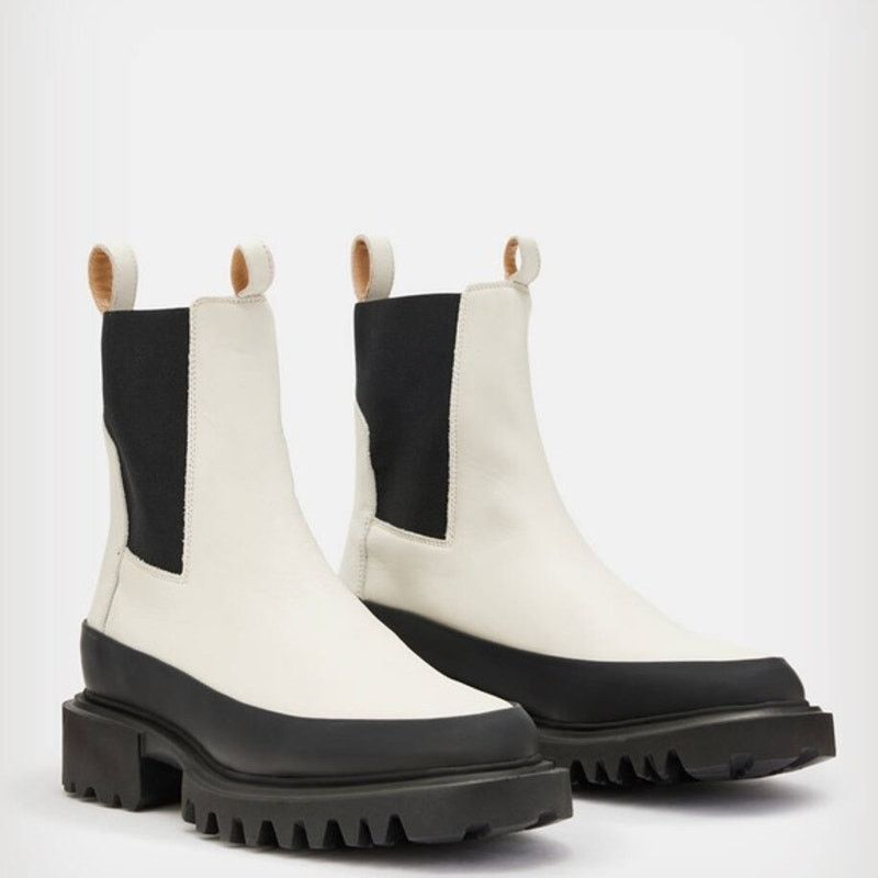 Allsaints All Saints Harlee Chunky Sole Leather Boots Size 39 Size US 9 / IT 39 - 2 Thumbnail