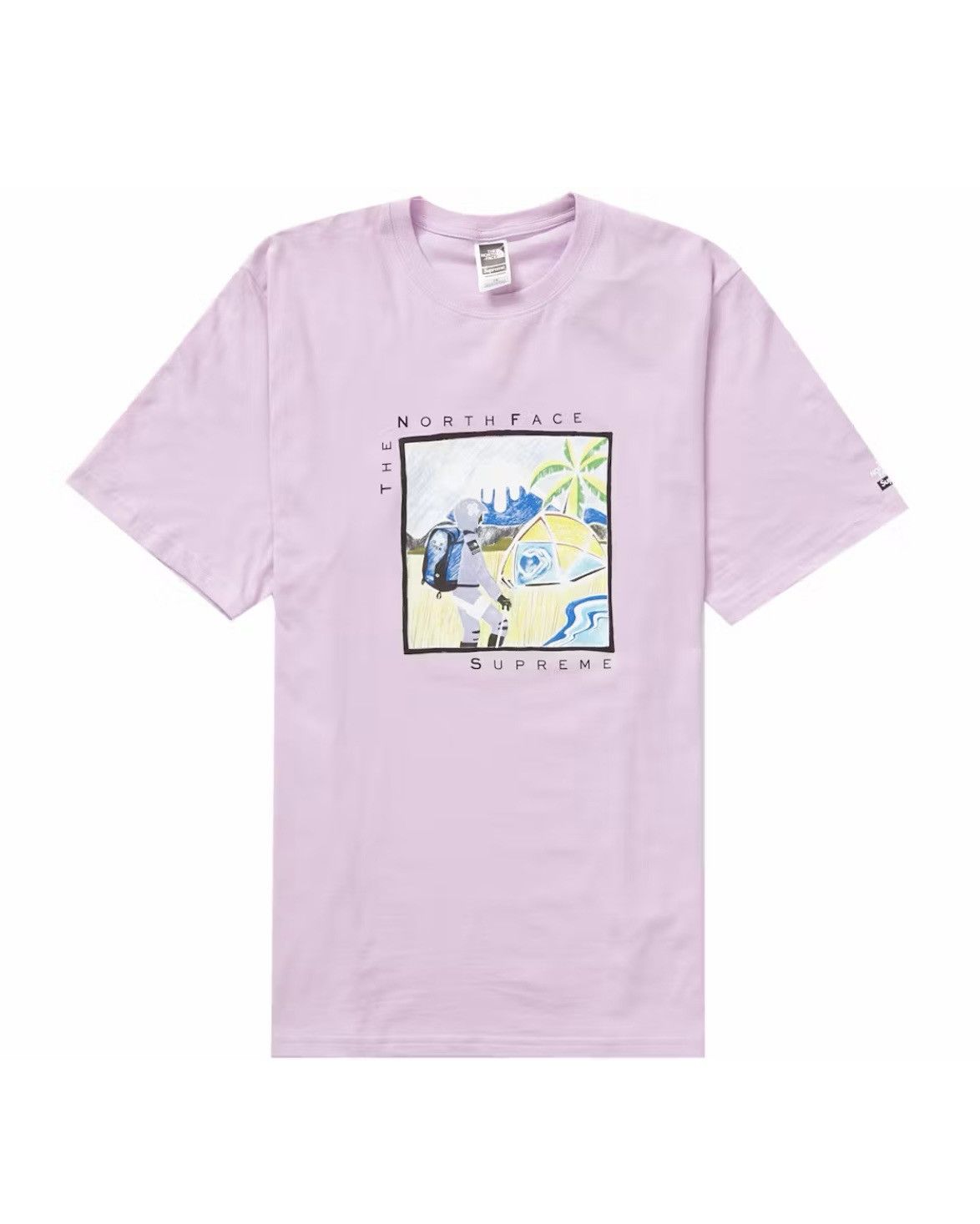 Supreme Supreme x The North Face Sketch Short-Sleeve Top 2022 Size US M / EU 48-50 / 2 - 1 Thumbnail