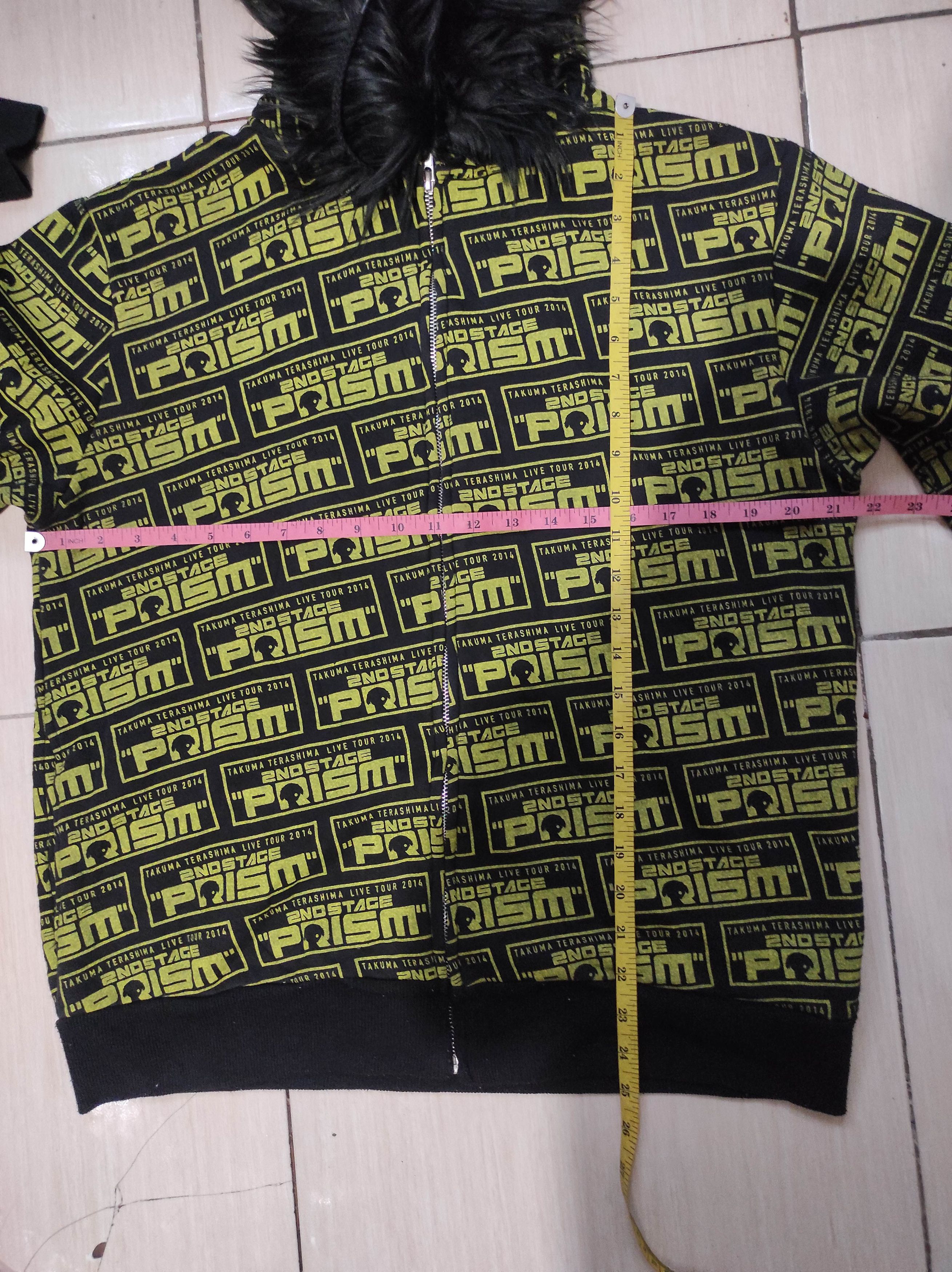 Band Tees Takuma Terashima Live Tour 2014 zip fur hoodie Size US M / EU 48-50 / 2 - 17 Thumbnail