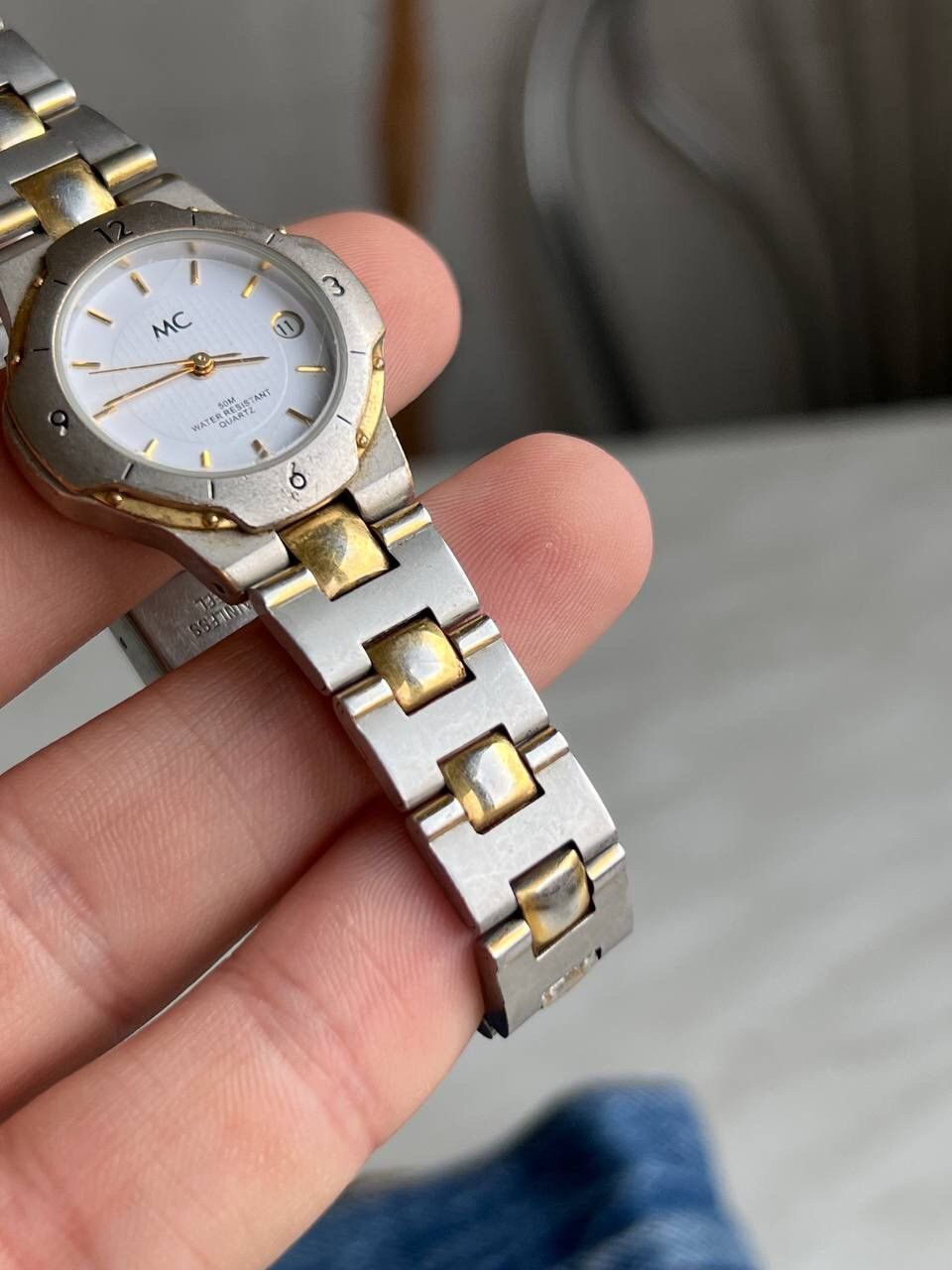 Japanese Brand × Vintage Vintage Japanese style futuristic Form Calendar Watch Size ONE SIZE - 4 Thumbnail