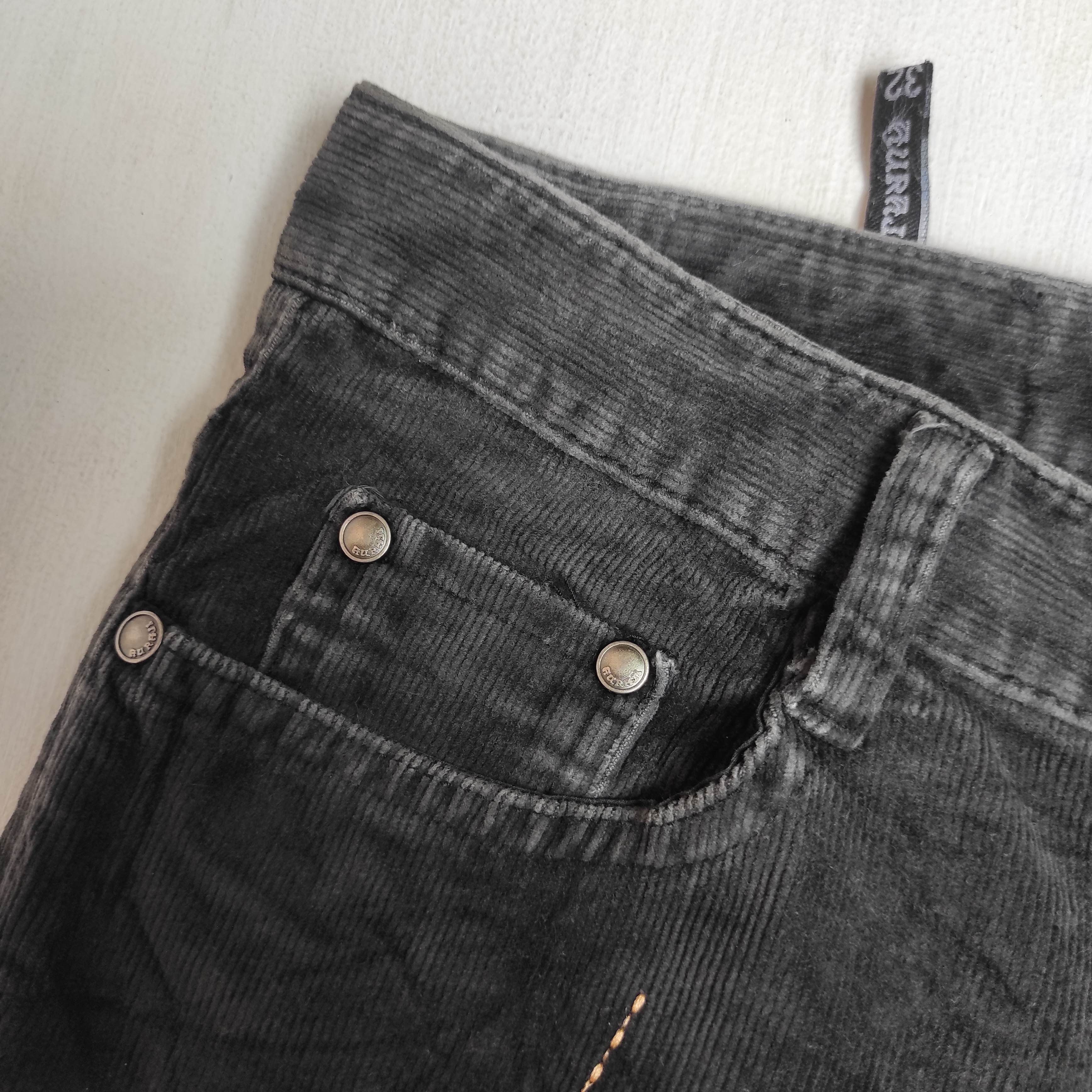 Hysteric Glamour Flare AURAJI Bootcut Corduroy Embroidered Pants Size US 30 / EU 46 - 10 Thumbnail