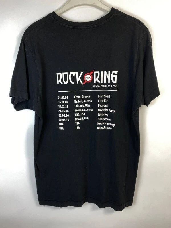 Other rock ring highway to hell tour 2016 t shirt Size M Size US M / EU 48-50 / 2 - 6 Thumbnail