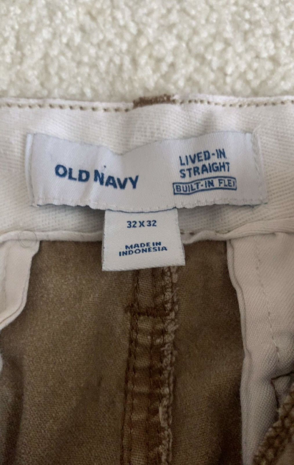 Old Navy Old Navy Straight Built-In Flex Pants Size US 32 / EU 48 - 2 Thumbnail