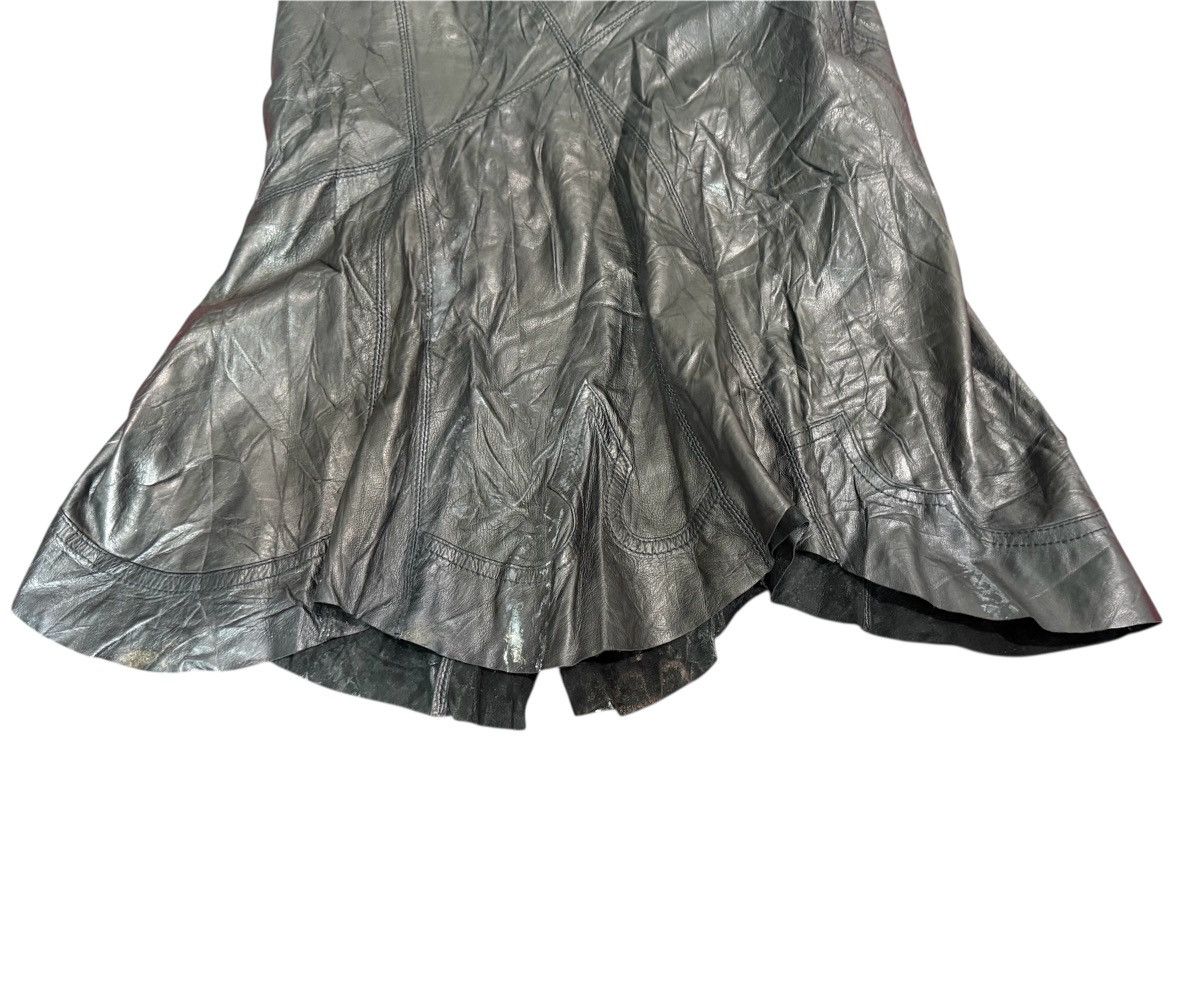 Roberto Cavalli ROBERTO CAVALLI SOFT LEATHER SKIRT BLACK Size 32" / US 10 / IT 46 - 5 Thumbnail