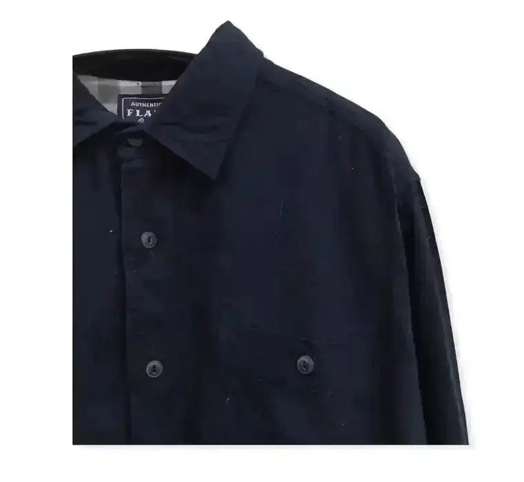 Uniqlo Japanese Brand Uniqlo Plain Flannel Shirt Size US XL / EU 56 / 4 - 3 Thumbnail