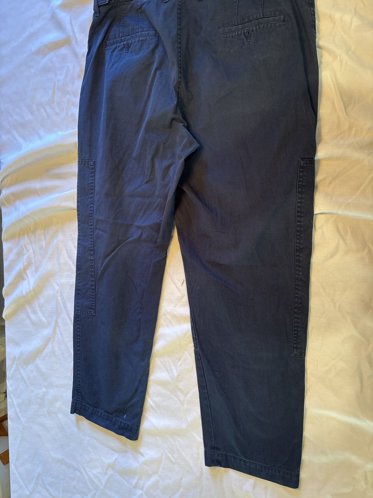 Lanvin Lanvin Utlity Style Pants - Dark Blur Size US 34 / EU 50 - 1 Thumbnail