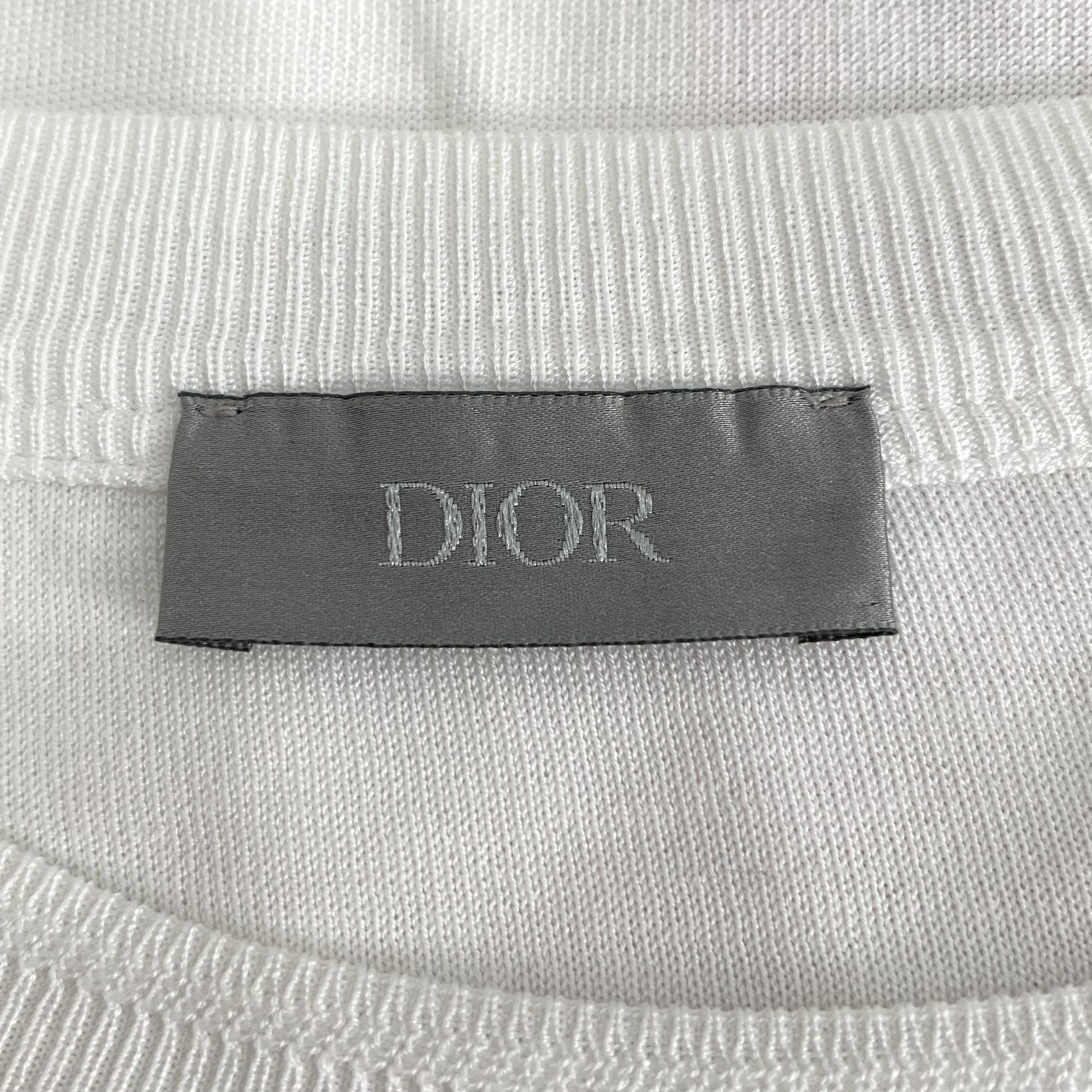 Dior Dior Tee – Kenny Scharf White Print Cotton (Size XXL) Size XXL / US 16-18 / IT 52-54 - 2 Thumbnail