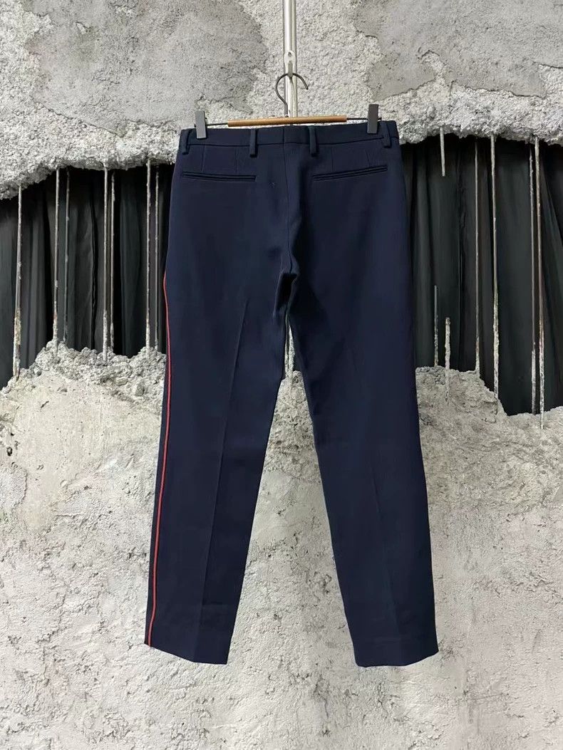 Dries Van Noten dries van noten Red and blue trousers Size US 28 / EU 44 - 2 Thumbnail