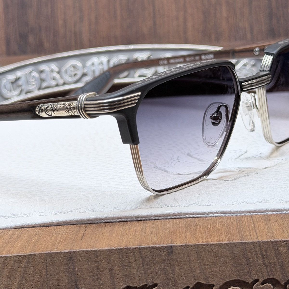 Chrome Hearts Chrome Hearts BLAZIN 1/1 Sunglasses Size ONE SIZE - 5 Thumbnail