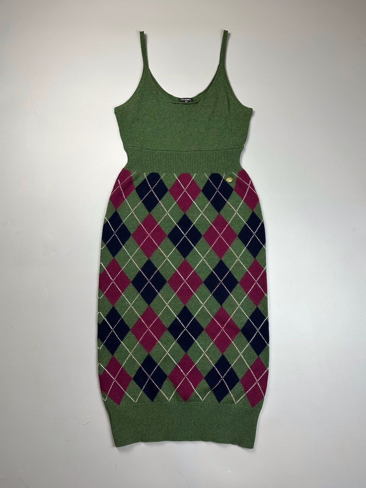 Chanel Chanel kashmere dress long archive Size XS / US 0-2 / IT 36-38 - 2 Thumbnail
