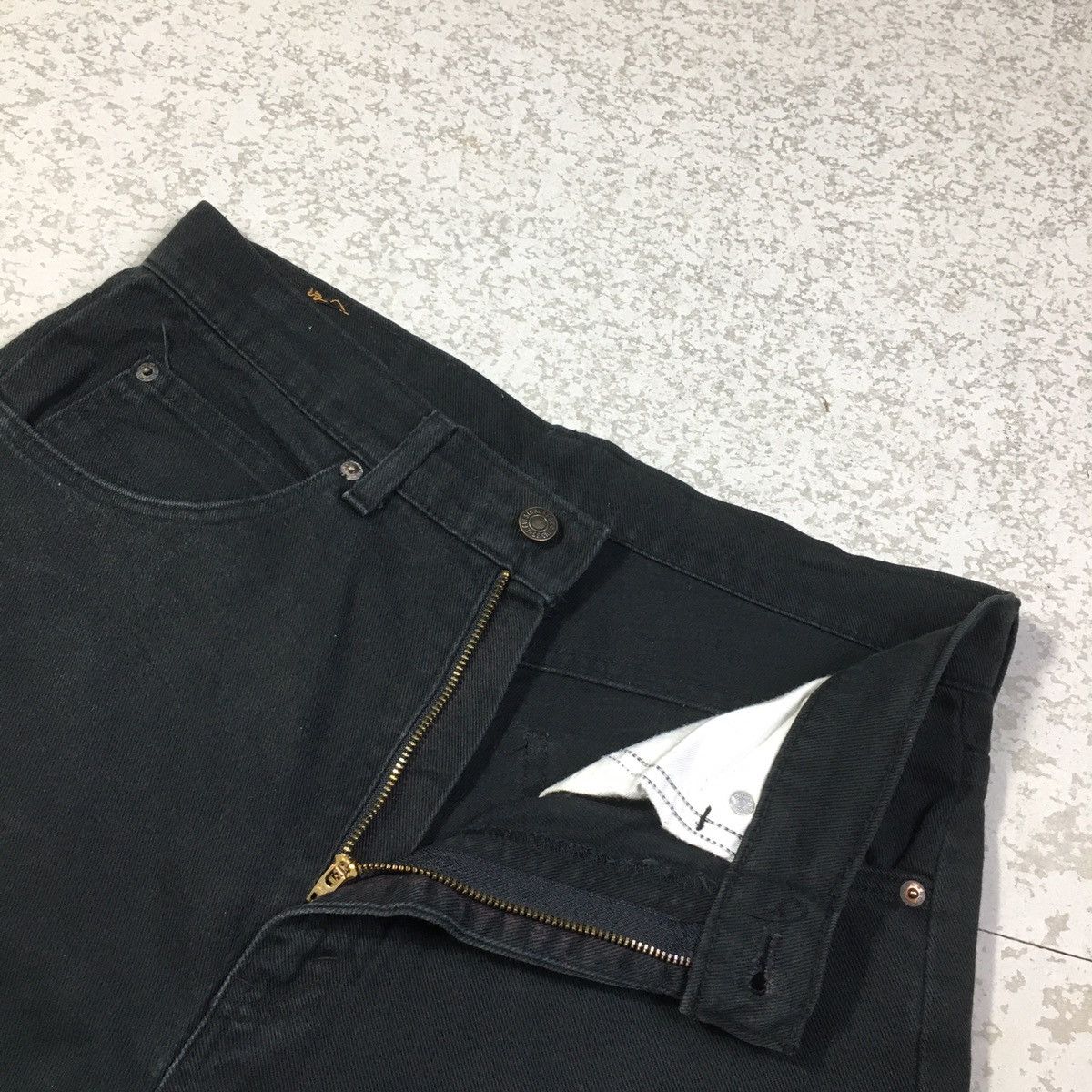 Levi's × Vintage Vintage 90s Levis 607 Orange Tab bdp0009 Size US 32 / EU 48 - 4 Thumbnail