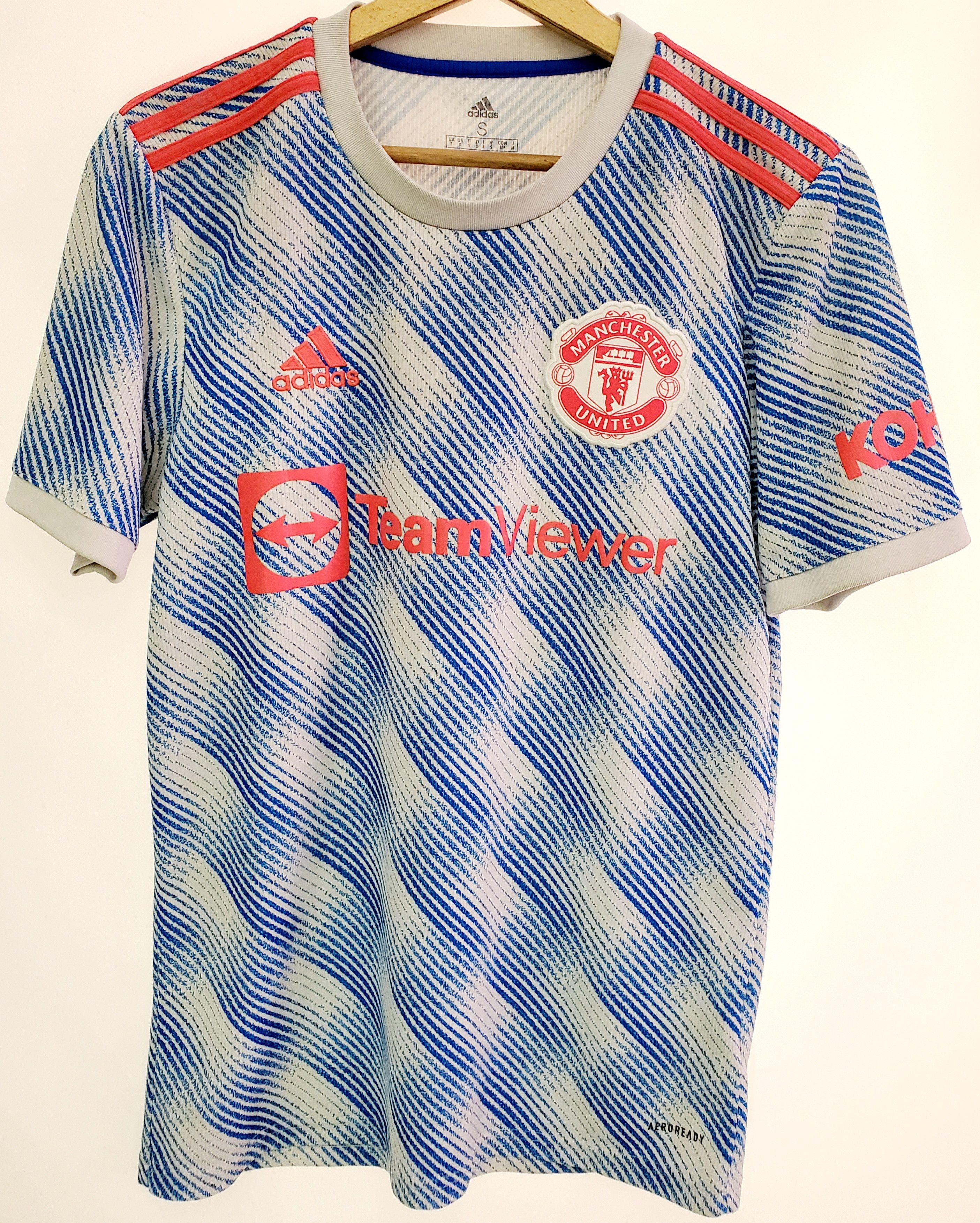 Adidas Manchester United Jersey 2021/22 Away soccer jersey size S Size US S / EU 44-46 / 1 - 1 Thumbnail