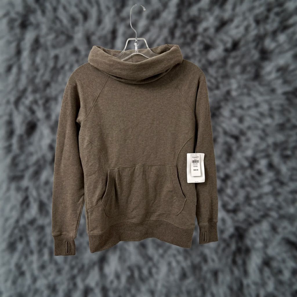 Vintage VINTAGE LL Bean Cozy Pullover Womens XS Brown Cow Neck Hoodie L/S NWT Size XS / US 0-2 / IT 36-38 - 1 Thumbnail