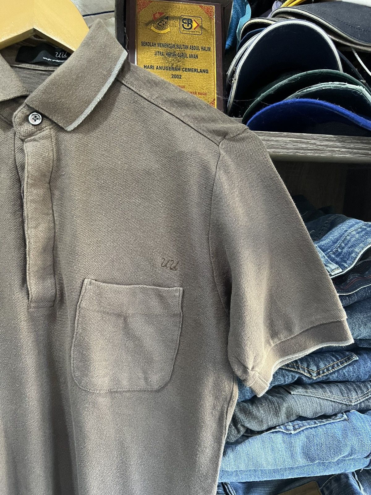 Undercover × Uniqlo 🔥Uniqlo Undercover UU Polo Tees Size US S / EU 44-46 / 1 - 4 Thumbnail