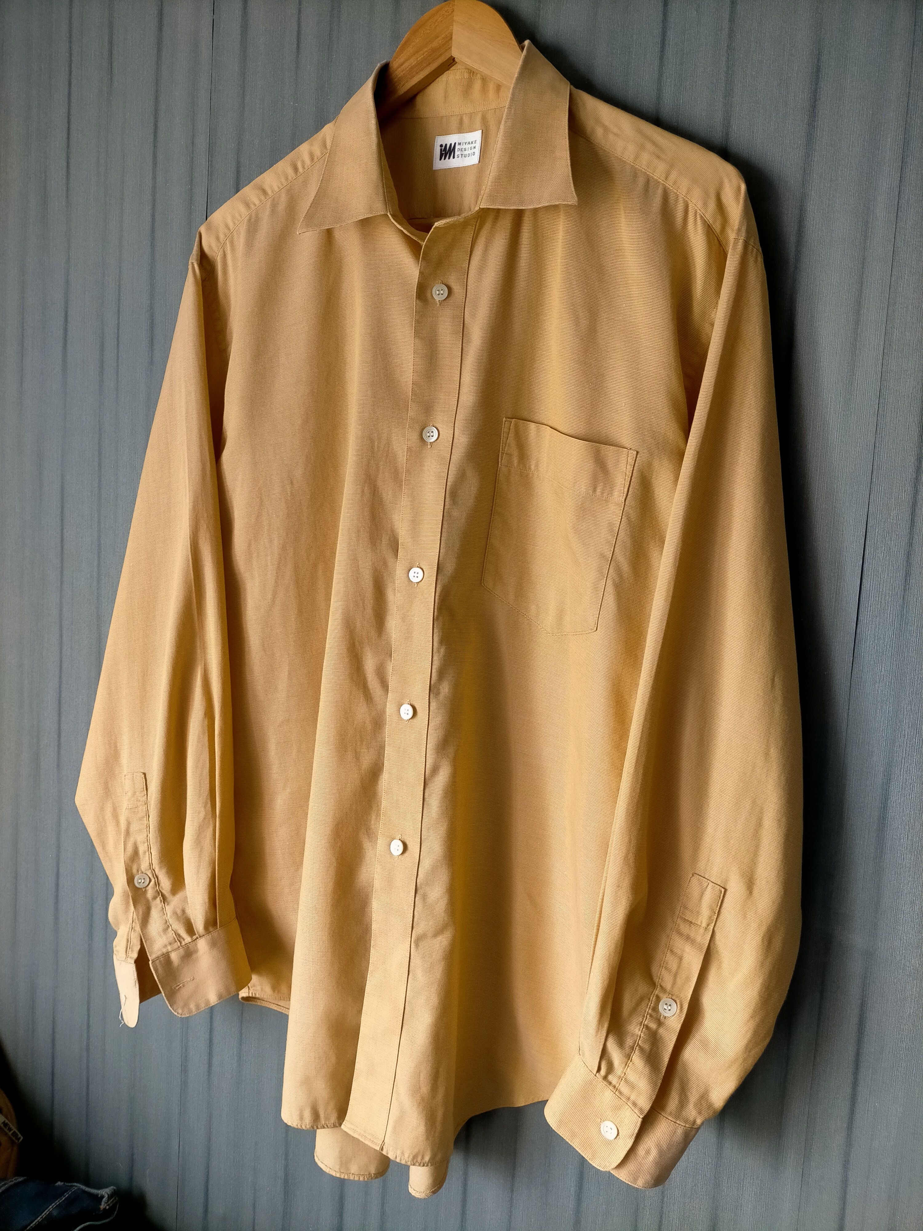 Issey Miyake Issey Miyake Design Studio Wool Rayon Shirt Button ups Size US L / EU 52-54 / 3 - 3 Thumbnail