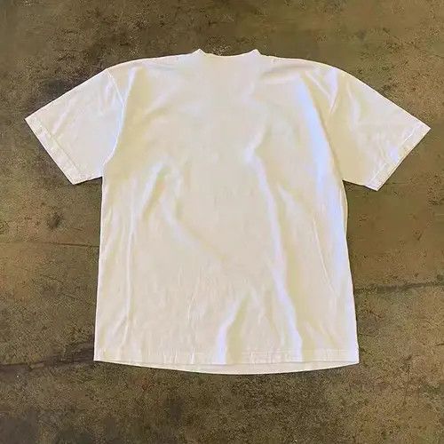 Japanese Brand × Vintage White retro fun frog print t-shirt Size US M / EU 48-50 / 2 - 2 Thumbnail
