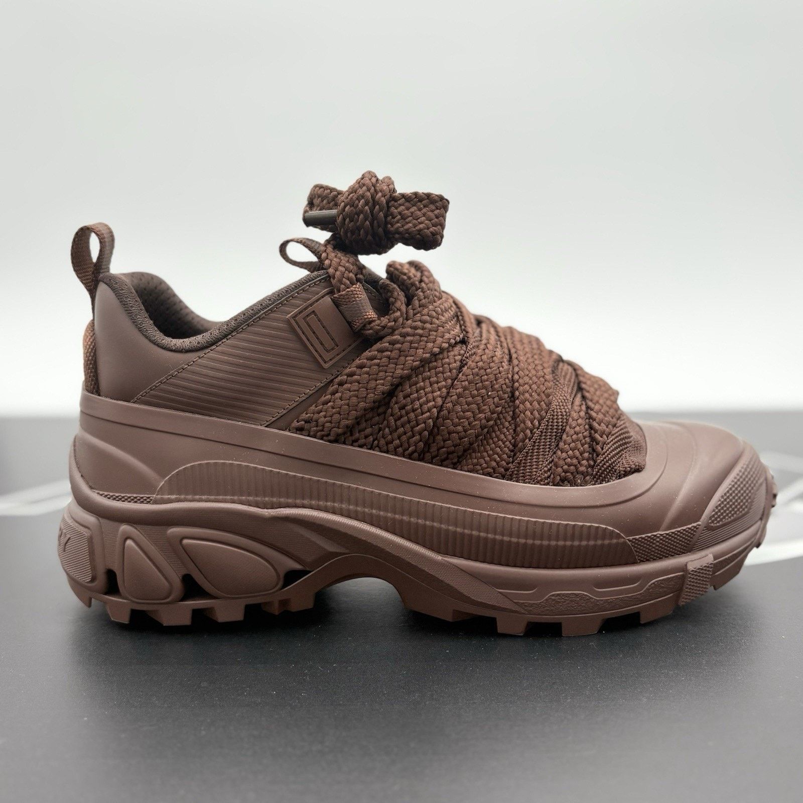 Burberry Burberry Arthur Low-Top ' Deep Earth Brown ' | TRIED ON! Size US 7 / EU 40 - 2 Thumbnail