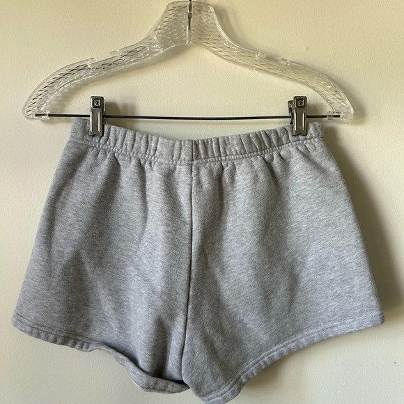 TNA TNA Cozy Fleece Grey Shorts Size 25" / US 0 / IT 36 - 2 Thumbnail