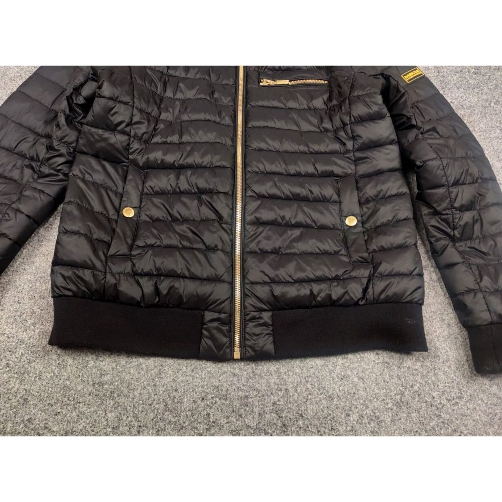 Barbour Barbour International Womens Gauge Quilted Bomber Jacket - Barbour - Jacket - Women - XS? Size L / US 10 / IT 46 - 6 Thumbnail