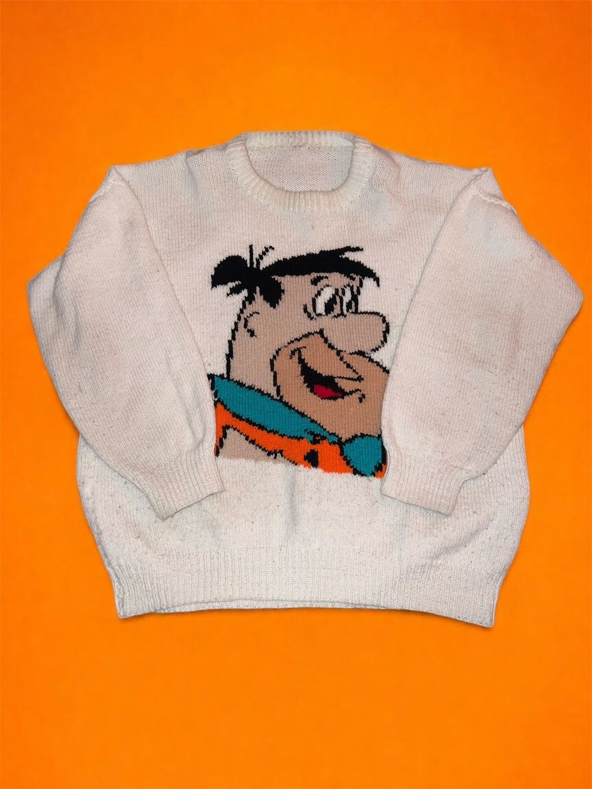 Handmade Vintage Handmade Flinstones Sweatshirt Size US XL / EU 56 / 4 - 1 Thumbnail