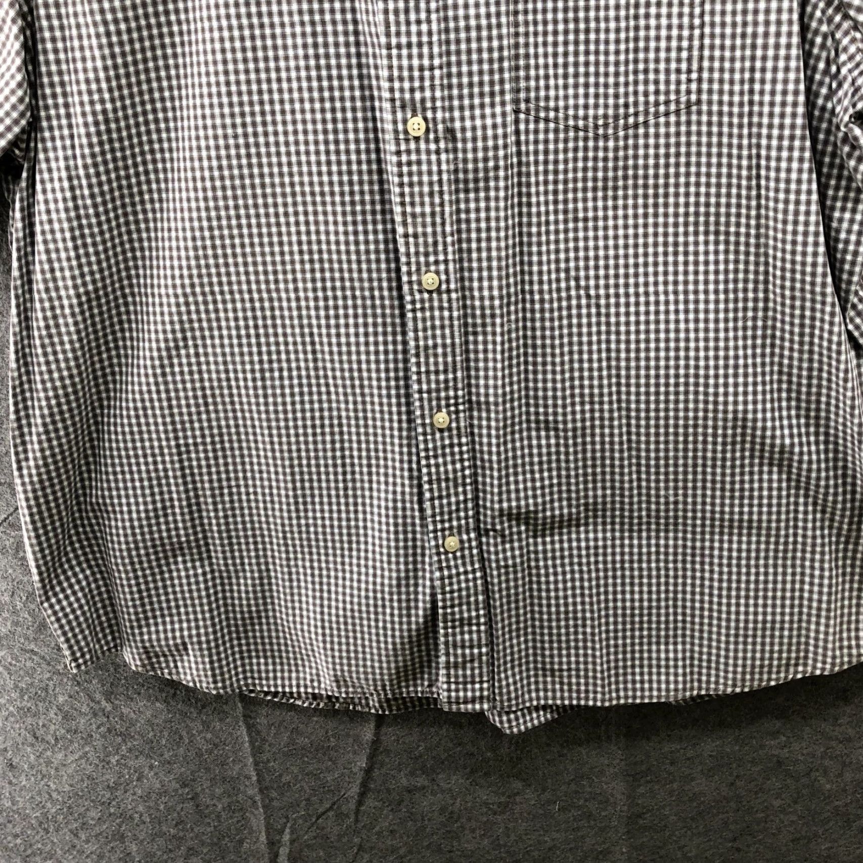 Eddie Bauer Eddie Bauer Short Sleeve Shirt Mens XXL Button Up Brown Check Plaid Cotton Size US XXL / EU 58 / 5 - 4 Thumbnail