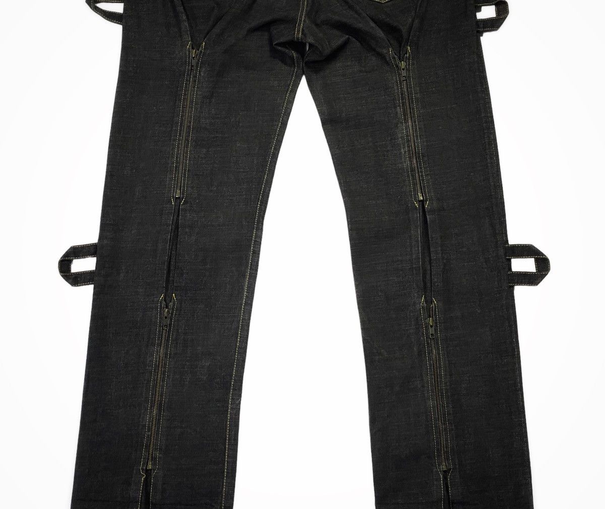 Japanese Brand × Vintage Vintage Bondage Selvedge Denim Pants Size US 36 / EU 52 - 18 Thumbnail