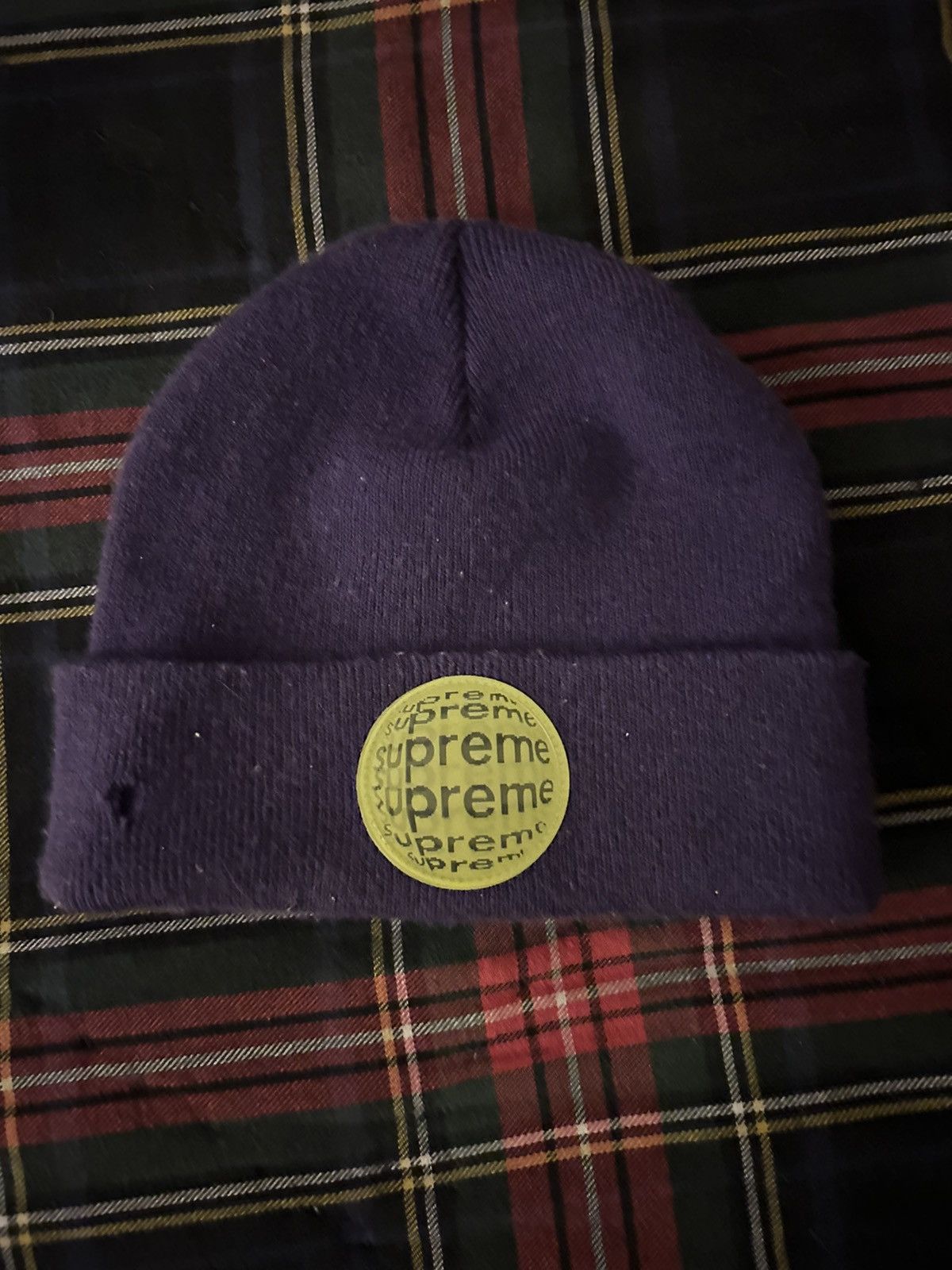 Supreme Supreme Lenticular Patch Beanie | Grailed