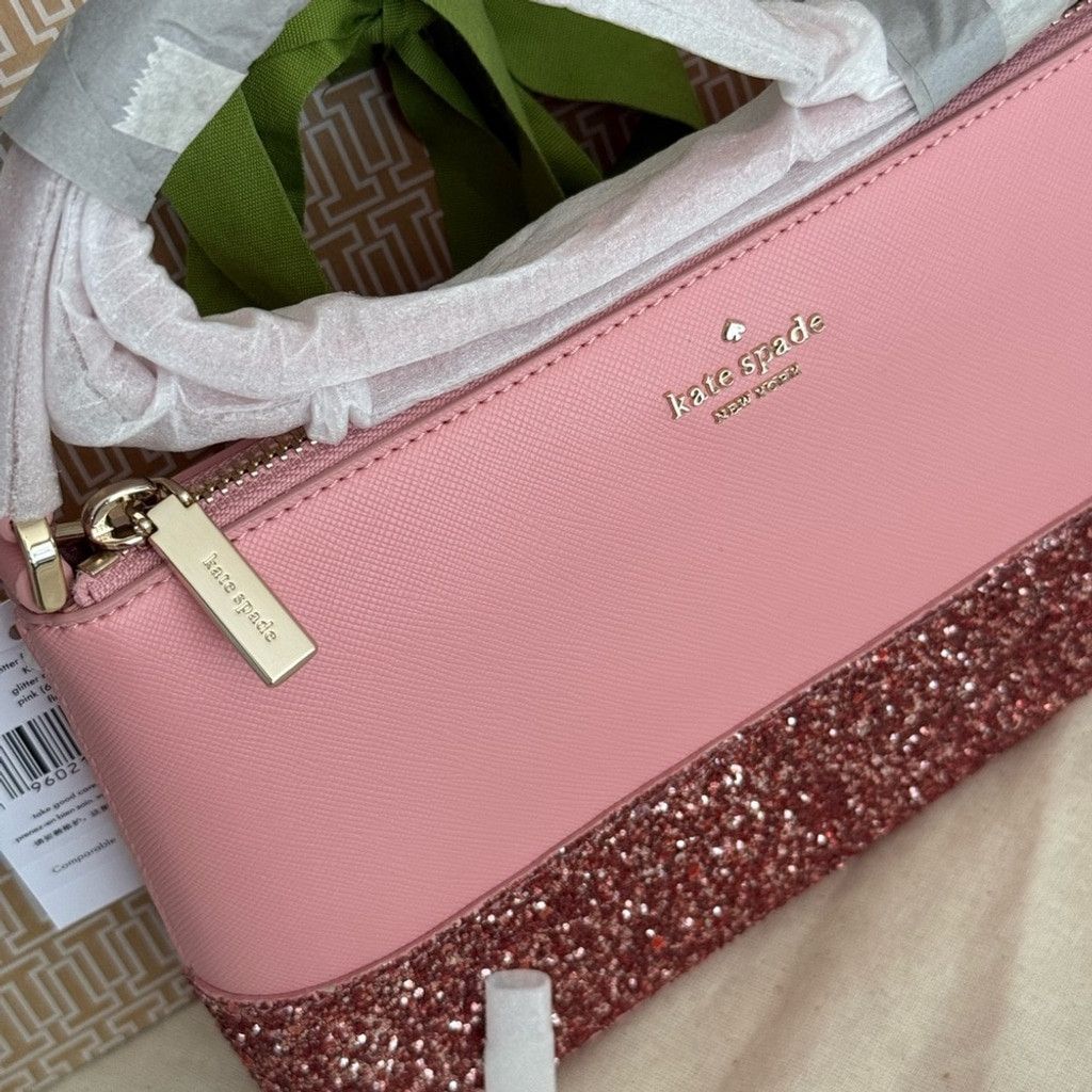 Kate Spade Kate Spade Pink Glitter Crossbody Bag Size ONE SIZE - 2 Thumbnail