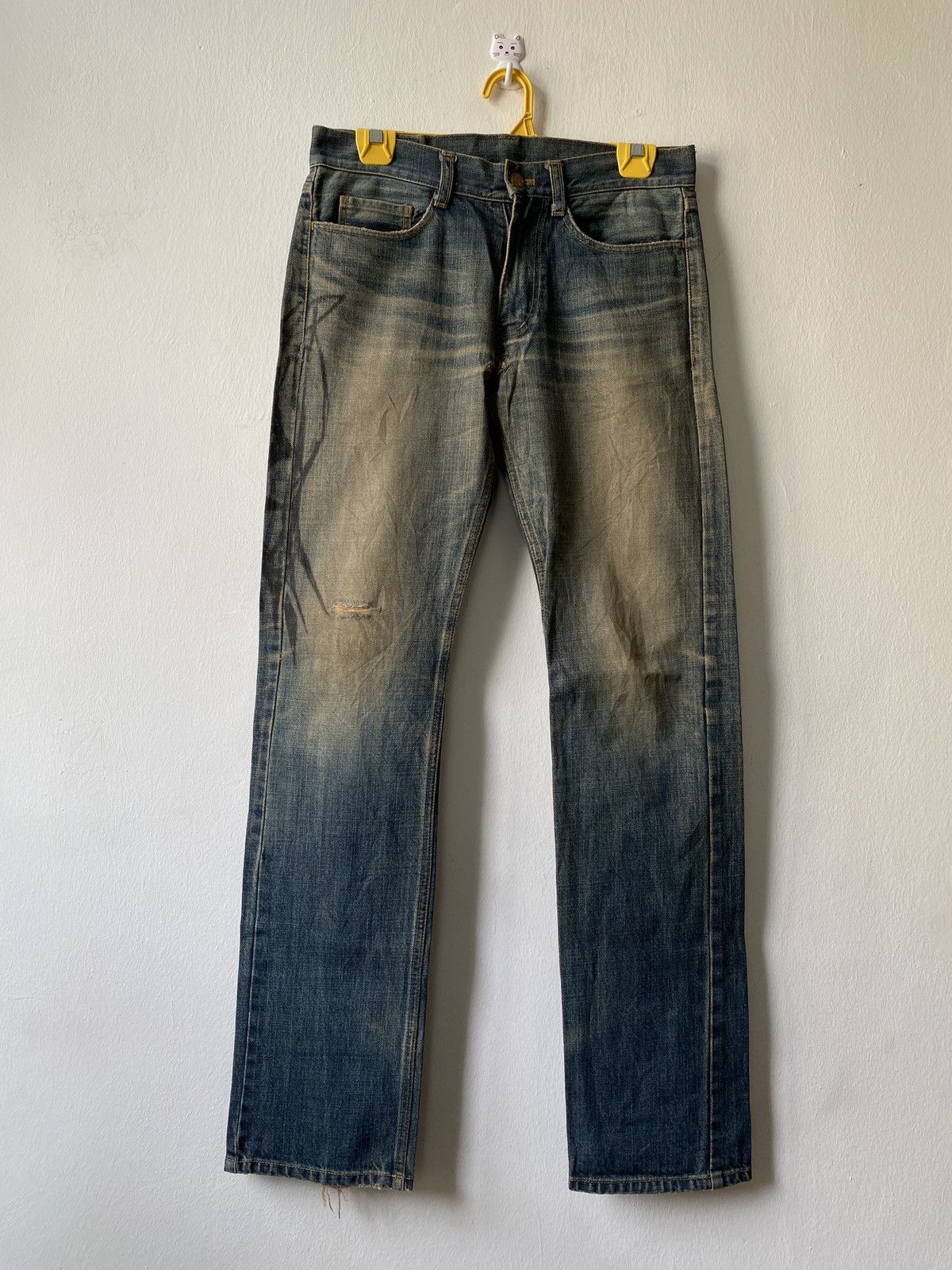 Japanese Brand Japanese Brand Ozone Rocks Distressed Denim Size US 29 - 1 Thumbnail