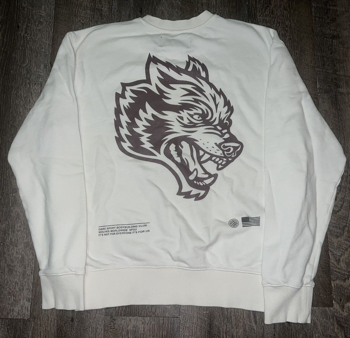 Darc Sport Darc Sport Wolves Final Drop Crewneck Sweater size Medium Size US M / EU 48-50 / 2 - 1 Thumbnail