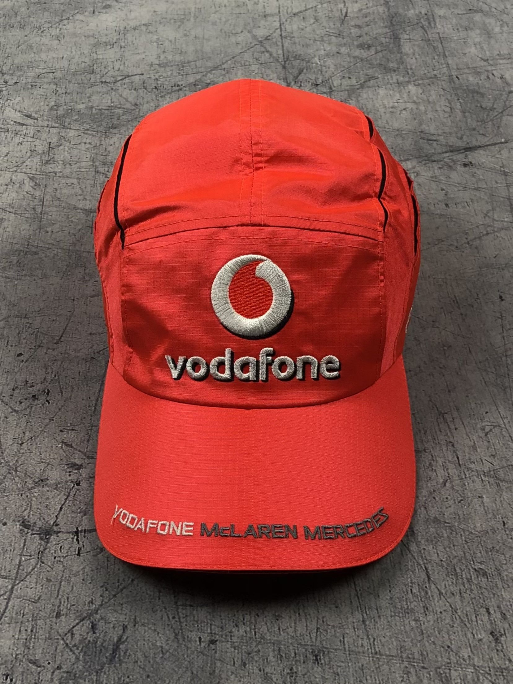 Malcolm McLaren × Vintage Vintage West McLaren Mercedes Hat racing