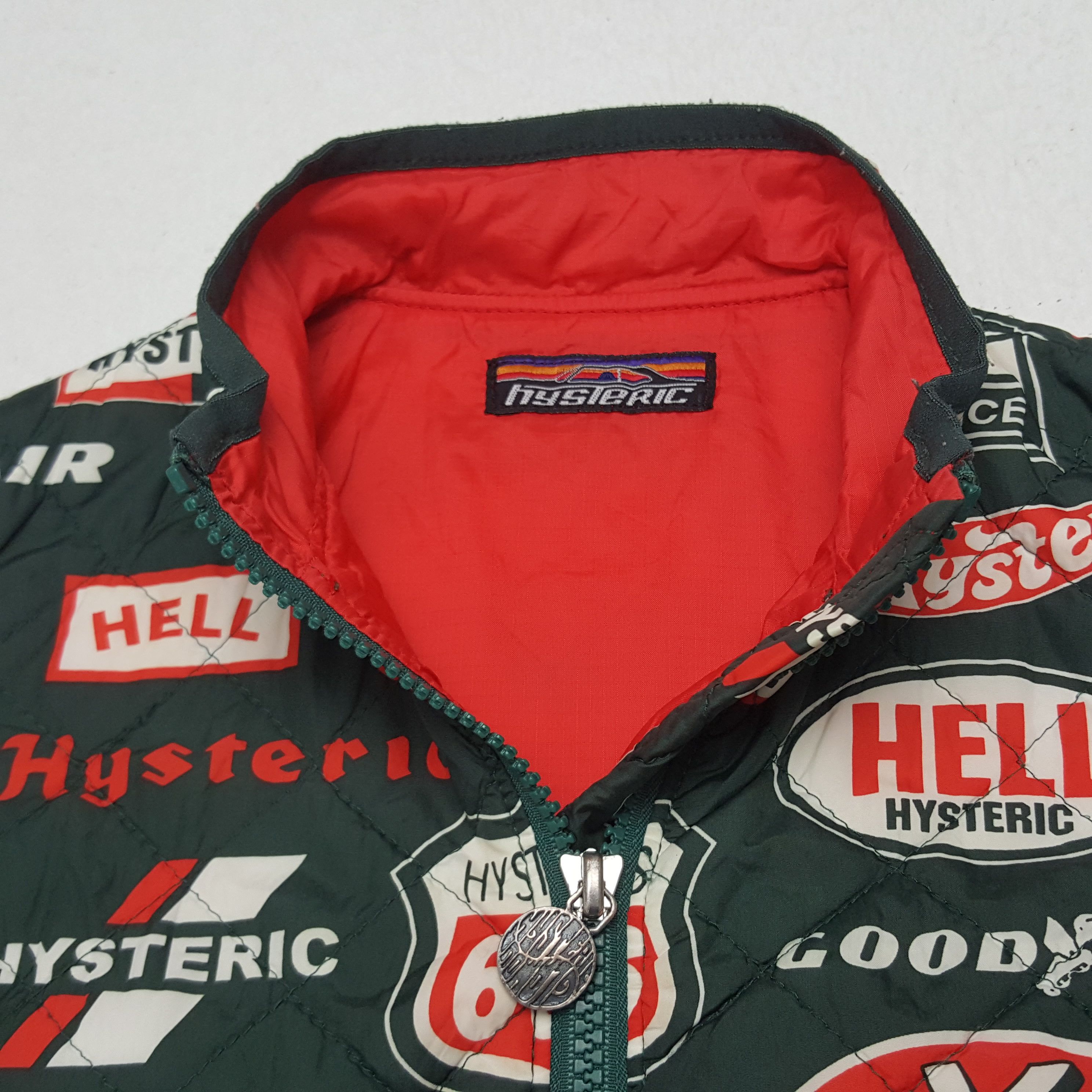 Hysteric Glamour × Japanese Brand × Vintage Vintage Hysteric Glamour Japanese Racing Art Kids Jacket Size US XXS / EU 40 - 4 Thumbnail