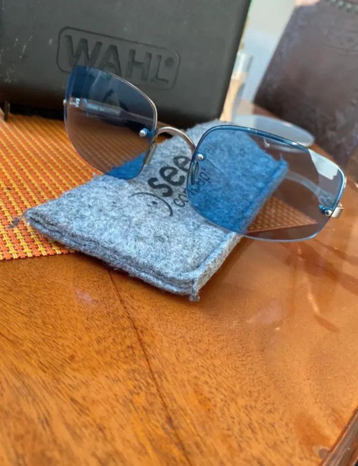 Prada × Vintage PRADA Sunglasses SPR 54A Star Sport Symbol Shield Mask RI883 Size ONE SIZE - 2 Thumbnail