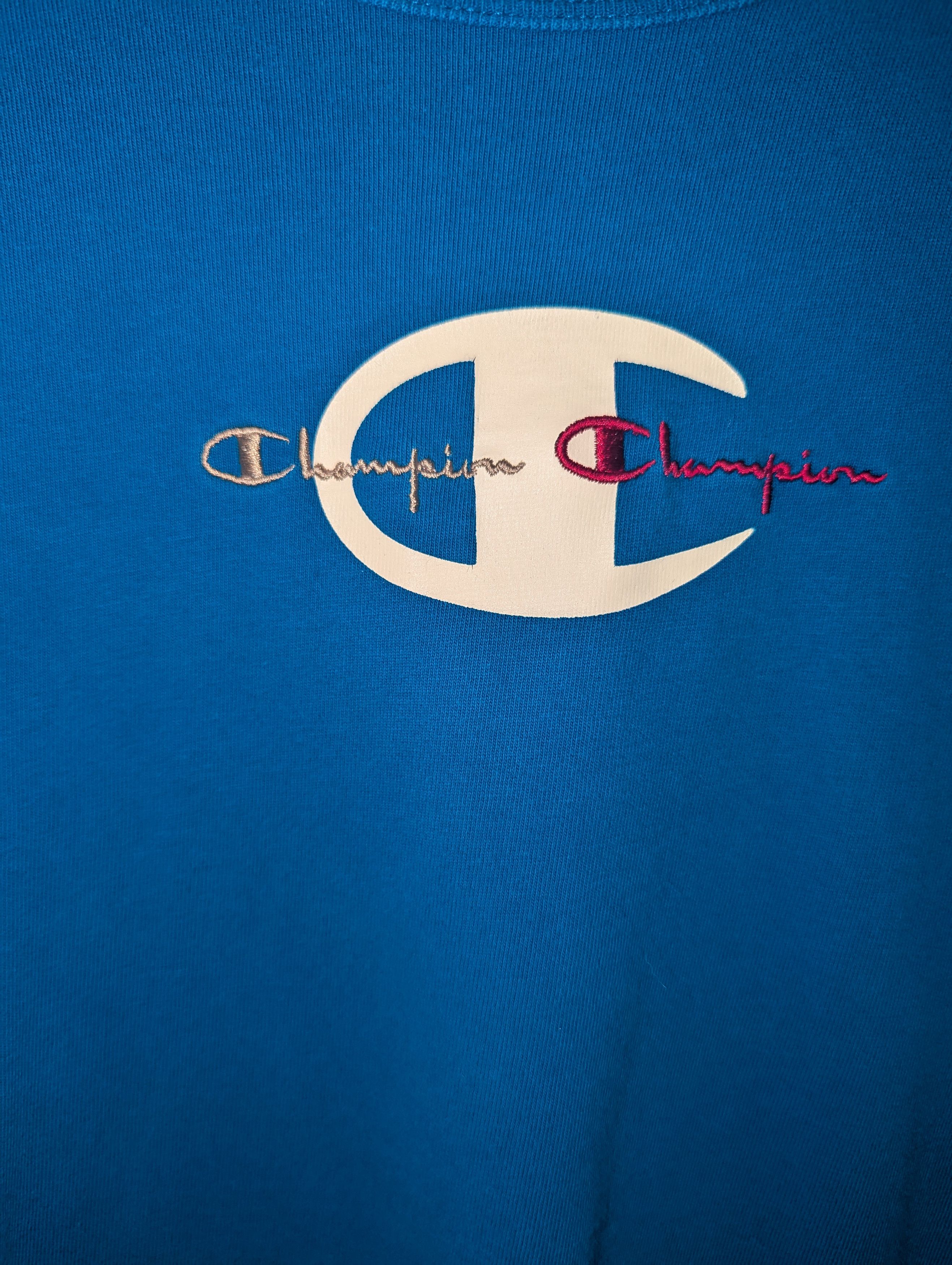 Champion Vintage Champion Blue Short Sleeve T-Shirt Medium Size US M / EU 48-50 / 2 - 3 Thumbnail