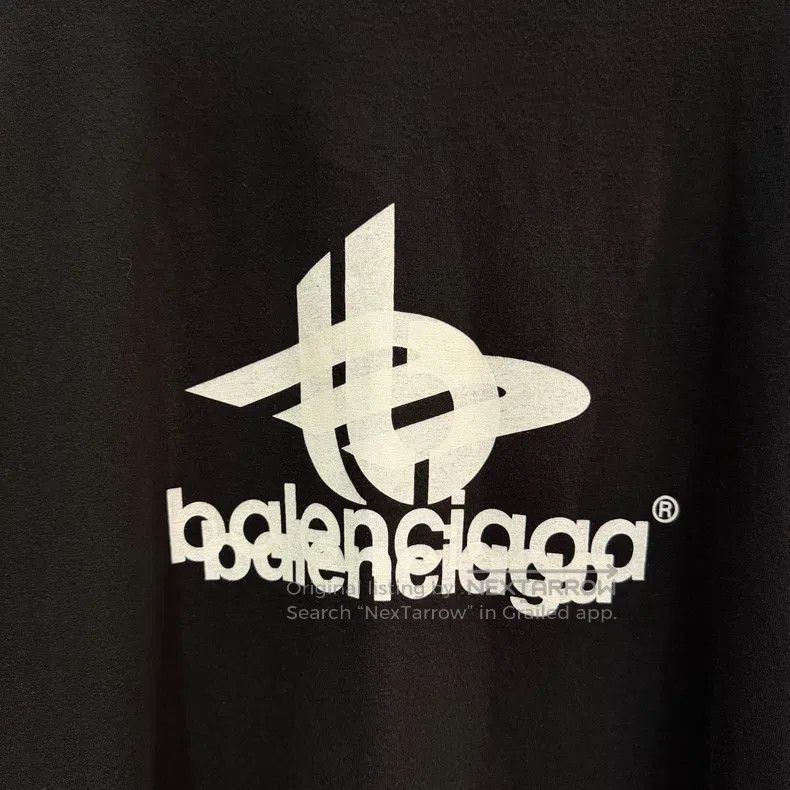 Balenciaga Balenciaga Phantom logo black short-sleeved shirt Size US XL / EU 56 / 4 - 3 Thumbnail
