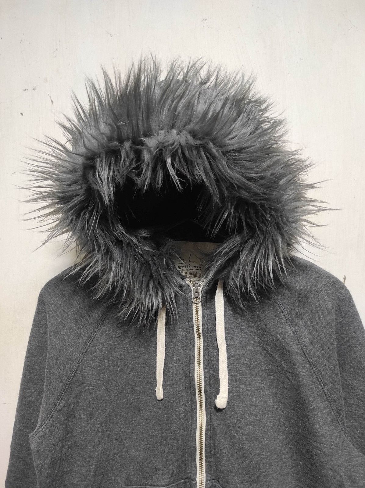 Muji Muji double Zip fur hoodie LGB style Size US S / EU 44-46 / 1 - 7 Thumbnail