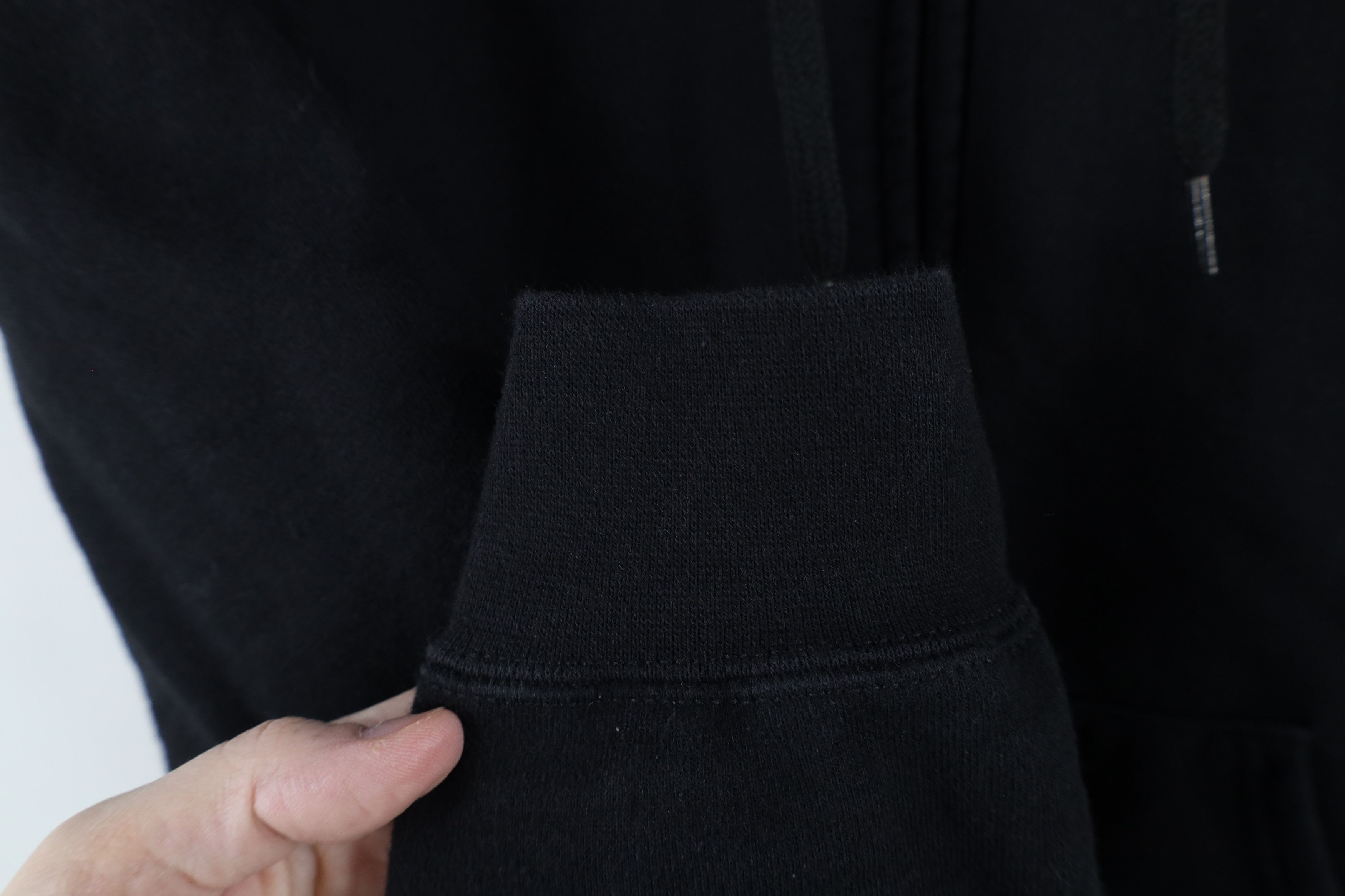 Harley Davidson × Vintage Vintage Y2K Harley Davidson Spell Out Full Zip Hoodie Black Size M / US 6-8 / IT 42-44 - 7 Thumbnail