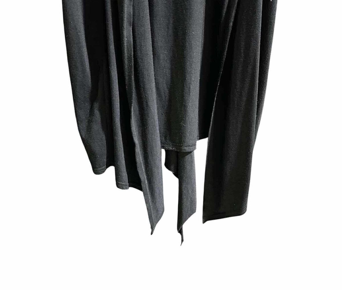 Japanese Brand 🔥Y2K Klein Plus Homme Bondage Asymmetric Cardigan Hooded Size US L / EU 52-54 / 3 - 3 Thumbnail