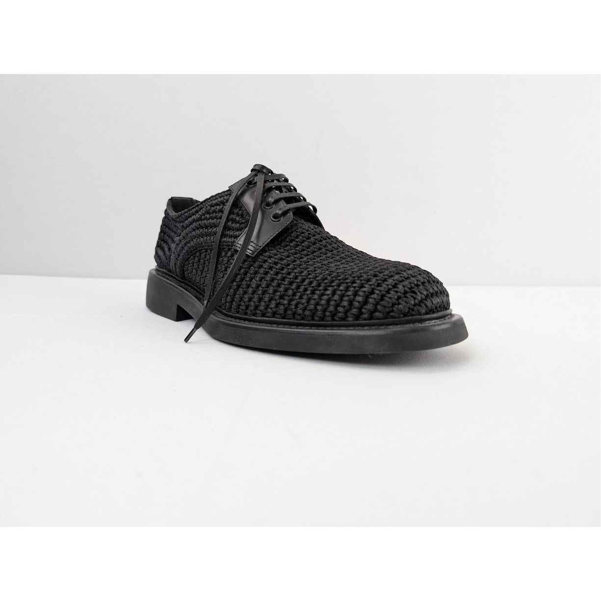 Bottega Veneta o1rshd1 BV Level Lace Up in Black Size US 9 / EU 42 - 1 Thumbnail