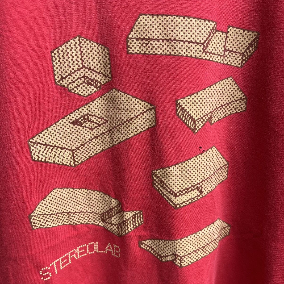 Band Tees Vintage STEREOLAB band tee electronica Size US M / EU 48-50 / 2 - 3 Thumbnail